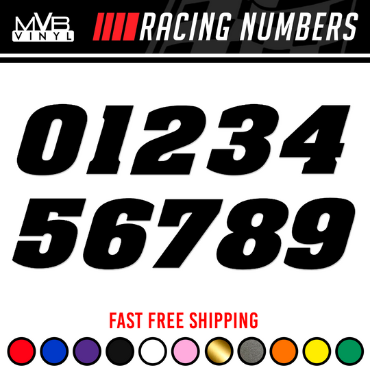 Racing Numbers – MVB Vinyl Creations